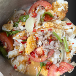 ยำไข่ดาว