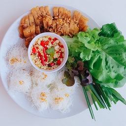 เมี่ยงไฮโดรสามชั้นทอด