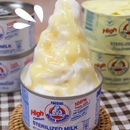 นมหมีน้ำผึ้ง ปั่น