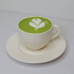 ชาเขียวนมร้อน