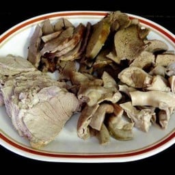 เครื่องในหมูรวม (ลวกสุก)