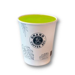 ชาเขียวลาเต้ร้อน