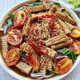 ตำหมูยอขนมจีน