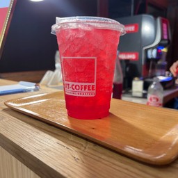 แดงมะนาวโซดา(เย็น)