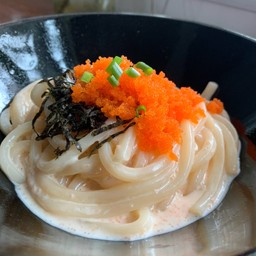 อุด้ง ไวท์ซอสไข่กุ้ง