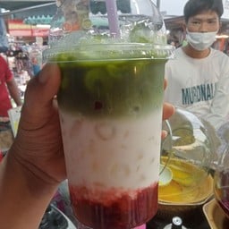 ออยลี่สตอเบอรี่โยเกิร์ต&มะพร้าวปั่นนมสด