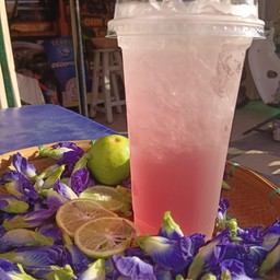 อัญชันมะนาวโซดา