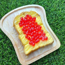 ปังปิ้งเนยนม เยลลี่ (2แผ่น)