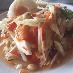 ตำไทยไข่เค็ม