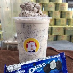 นมหมีโอริโอ