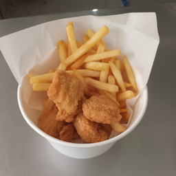 เฟรนฟรายส์xไก่ป๊อป