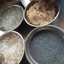 น้ำเต้าหู้ ใส่เครื่อง