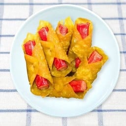 เกี๊ยวห่อไส้ปูอัด