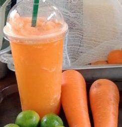 แครอท+มะนาวปั่น