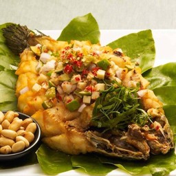 ปลาช่อนหลงบ้าน (เมี่ยงปลาช่อน)