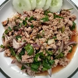 ลาบอีสาน    #เป็นกับข้าว#