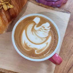 Hot cappuccino