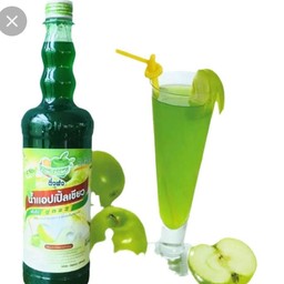 แอปเปิ้ลเขียวโซดาเย็น