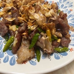 หมูทอด ลำแต๊ๆหนา