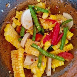 ตำข้าวโพดไก่ยอ