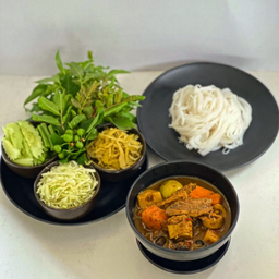 ขนมจีนแกงไตปลา