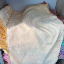 ผ้าเช็ดหน้าสีส้ม ขนาด 35x75 ซม.