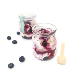 B2 กรีกโยเกิร์ต ซอสบลูเบอร์รี่ (ขวด170g)