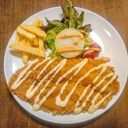 สเต็กปลาดอลลี่ทอด