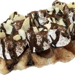 ครอฟเฟิลหน้าแน่น +ข้าวกะเพราหมูสไลด์ อยุธยา