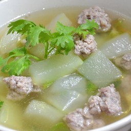 ต้มจืดฟักใส่หมูสับ