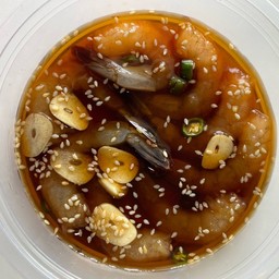 ซีเจ ทะเลดอง (กุ้งดอง กุ้งแช่น้ำปลา ) กับข้าว กับแกล้ม