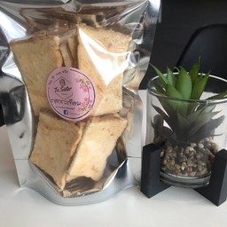 ขนมปัง กรอบ หนึบ (รสกระเทียม)