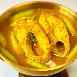 แกงส้ม(แกงเหลือง)ปลากะพง