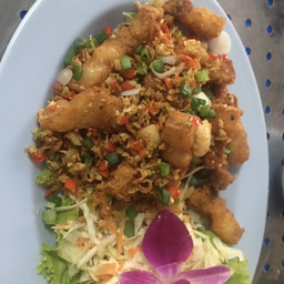 หมูสามชั้นขั่วพริกเกลือ