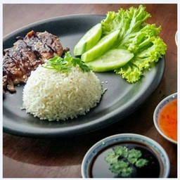 [ข้าวมันไก่มุกดา] ข้าวไก่ย่างเทอริยากิ