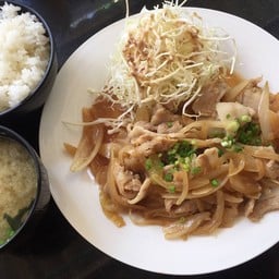 (119) ชุดหมูดำผัดขิง