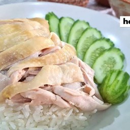 ข้าวมันไก่ เย็นตาโฟ ยายจ่อย