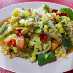 ตำข้าวโพดกุ้งสุก