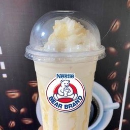 นมหมีน้ำผึ้งปั่น