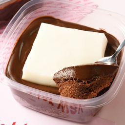 เค้ก พุดดิ้งดาร์กช็อค ( Dark Chocolate Pudding Cake )