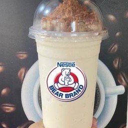 นมหมีปั่นภูเขาไฟ