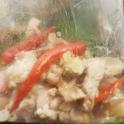 ส้มหมูชิ้นทอด