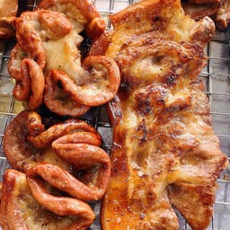 จิ้มรวม(คอหมู&ไส้อ่อน)