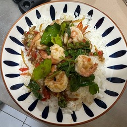ข้าวกุ้งผัดฉ่า