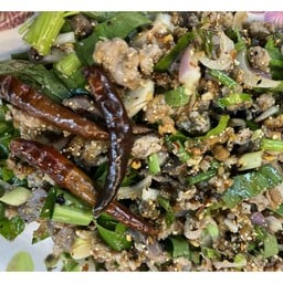 ลาบเป็ดพิเศษ เพิ่มกรอบ