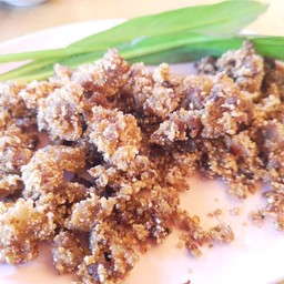ลาบปลาดุกทอด