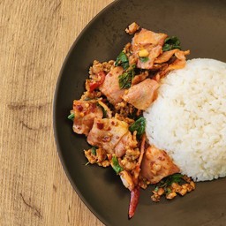 กะเพราหอมfood&drink