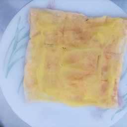 โรตีไข่+แยมกล้วย