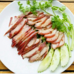 [บ้านบะหมี่สาขา2] หมูแดงสับเปล่า