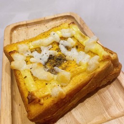 โทสต์ไข่ชีส - Egg cheese toast